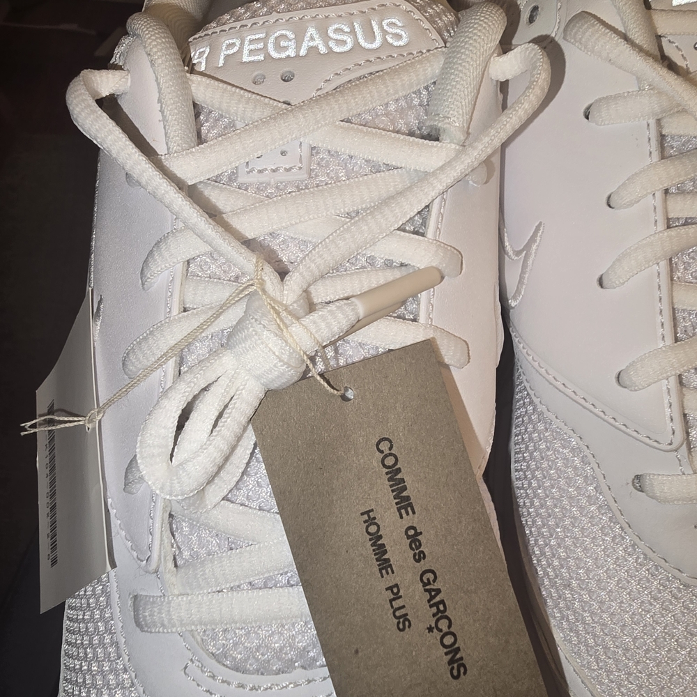 Reserved For MARIA!Comme des Garçons White Pegasus Sneakers - Picture 4 of 12